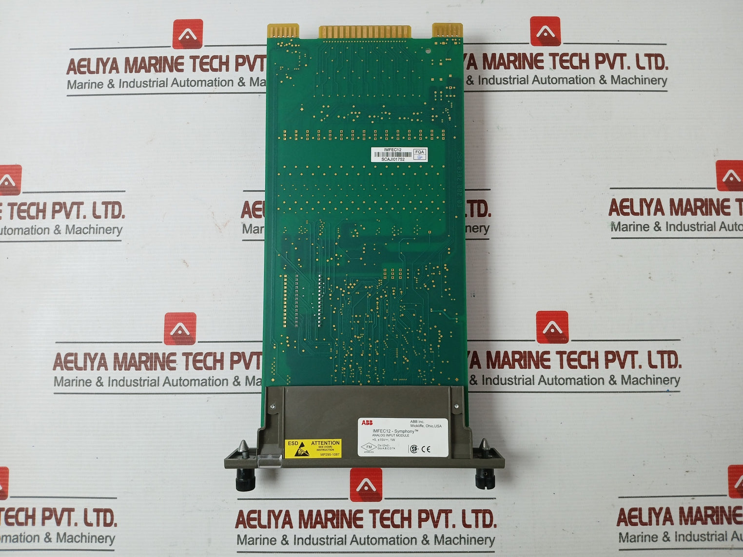 Abb Imfec12 Analog Input Module Rev D