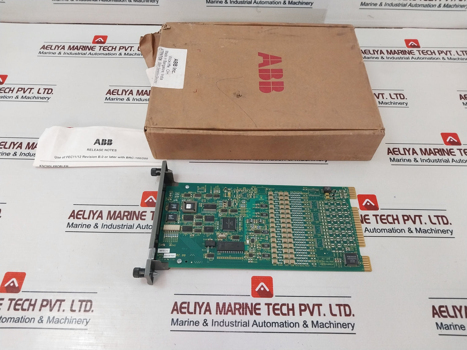 Abb Imfec12 Symphony Analog Input Module Rev D