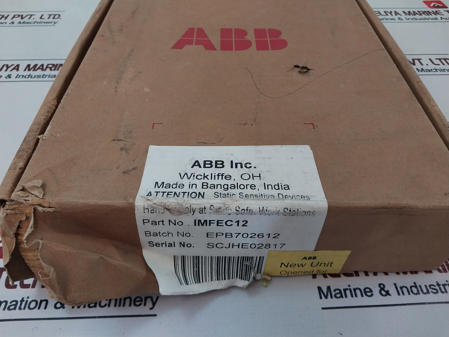 Abb Imfec12 Symphony Analog Input Module Rev D
