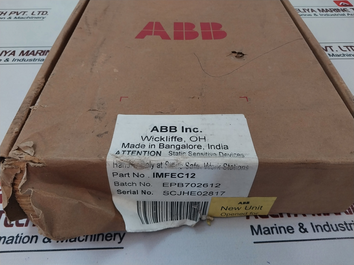 Abb Imfec12 Symphony Analog Input Module Rev D