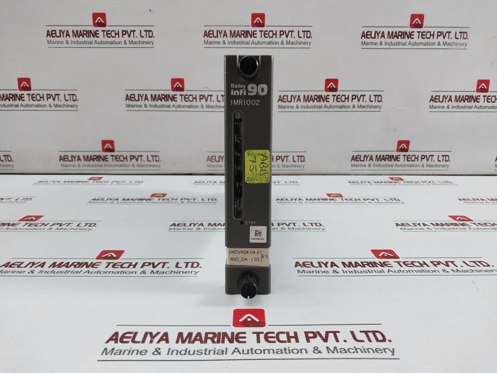 Abb Imrio02 Symphony Analog Input Module Rev: A