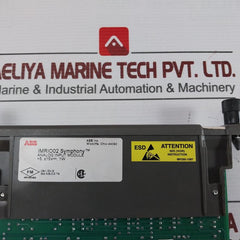 Abb Imrio02 Symphony Analog Input Module Rev: A