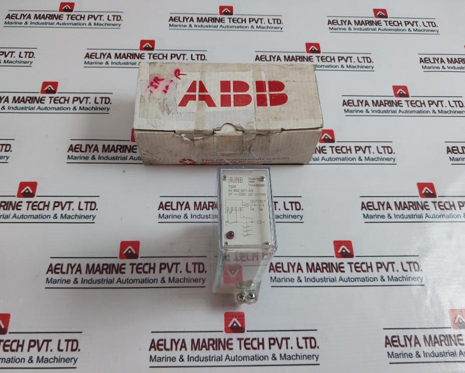 Abb In 352 001-as Trip Circuit Supervision Relay