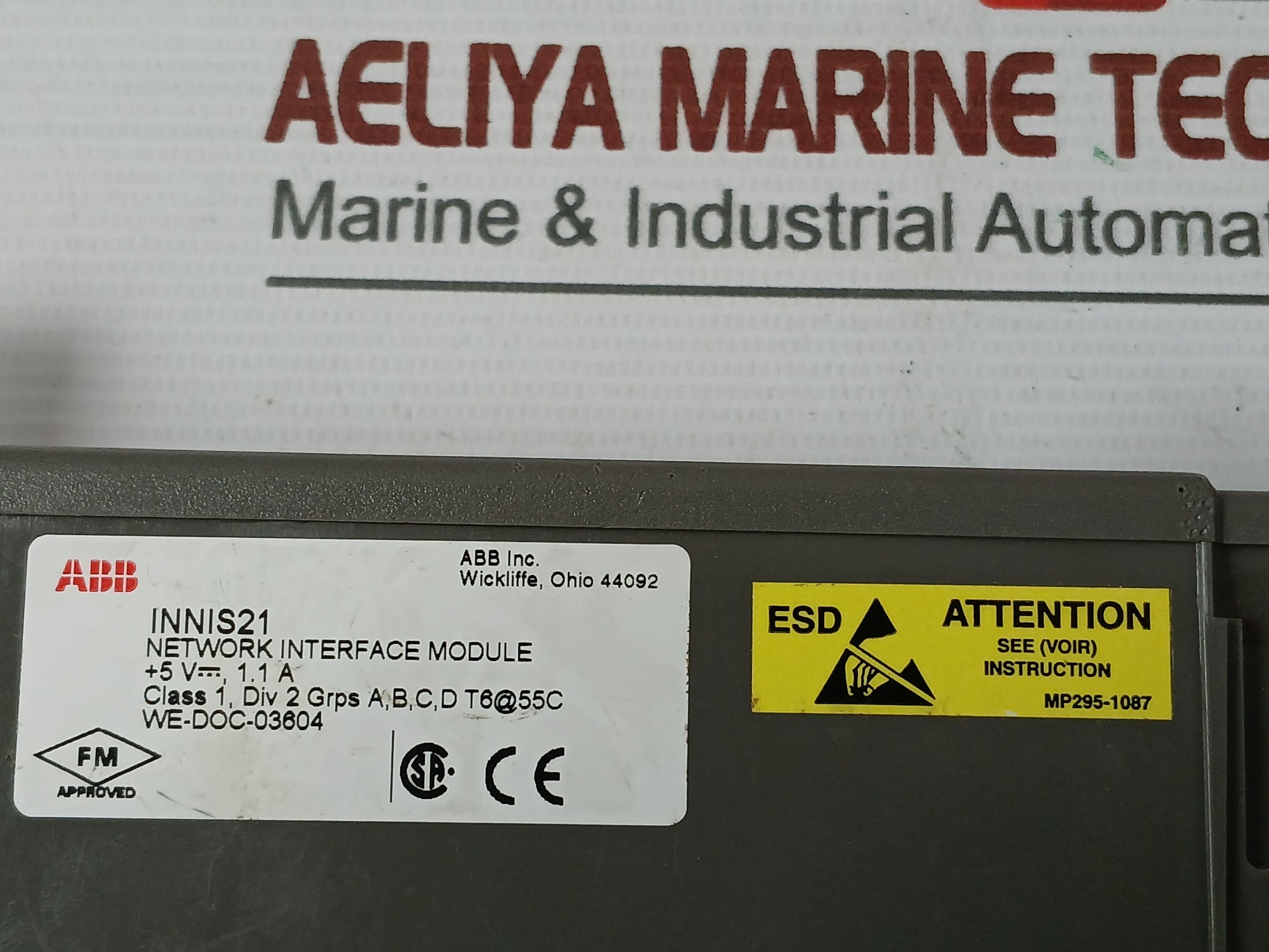 Abb Innis21 Network Interface Module