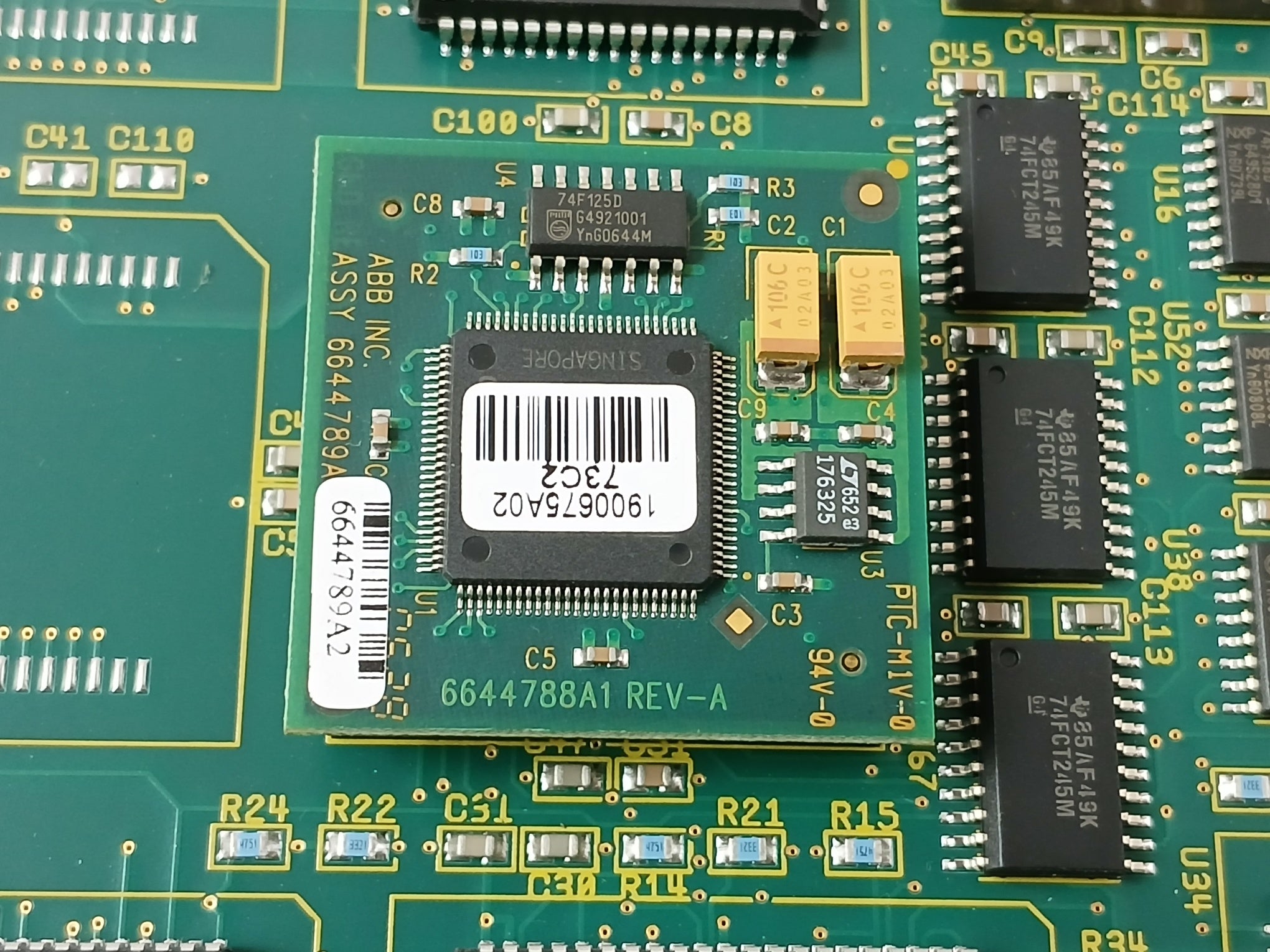 Abb Innpm12 Symphony Network Process Module Circuit Board