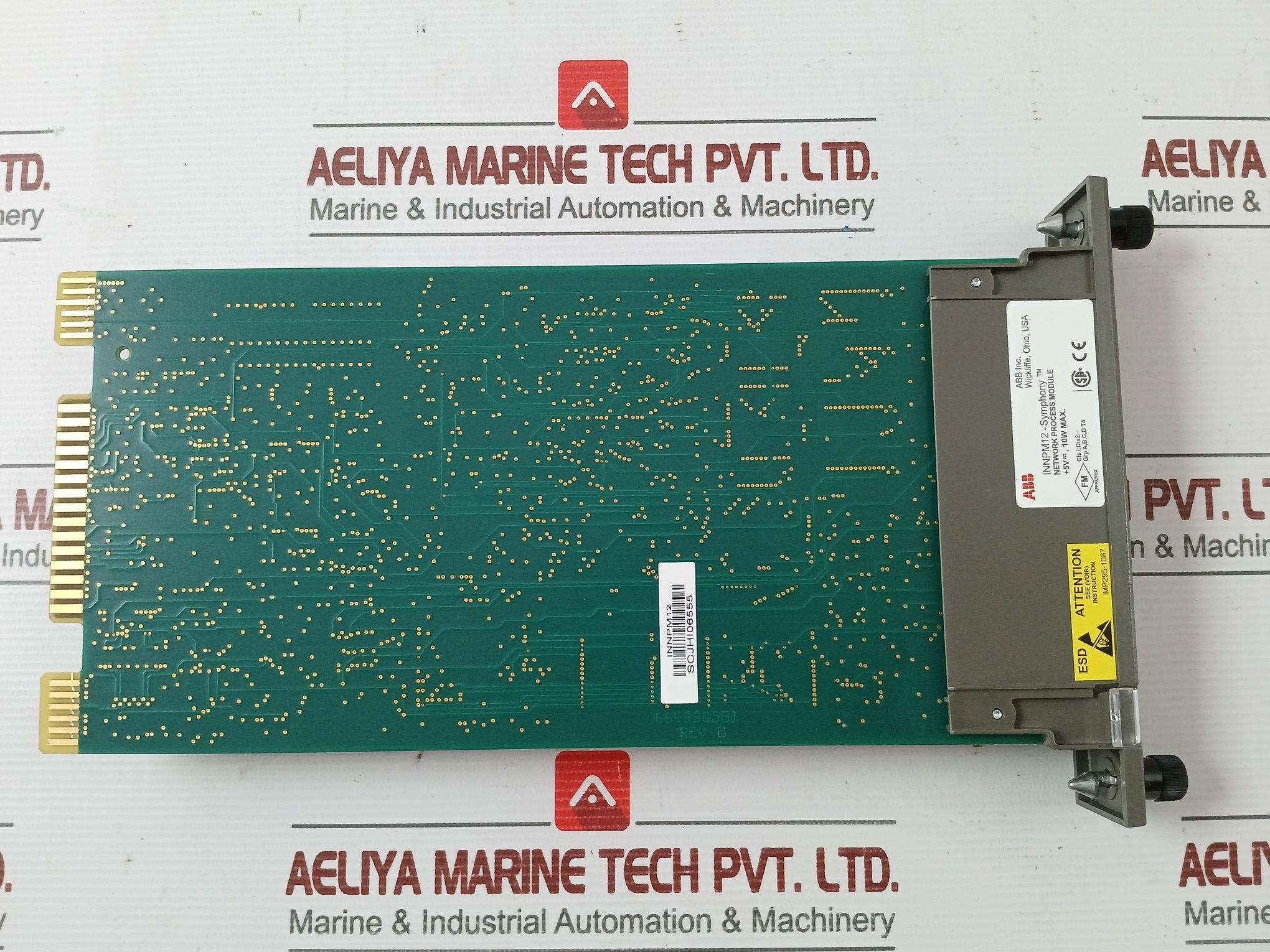 Abb Innpm12 Symphony Network Process Module Circuit Board
