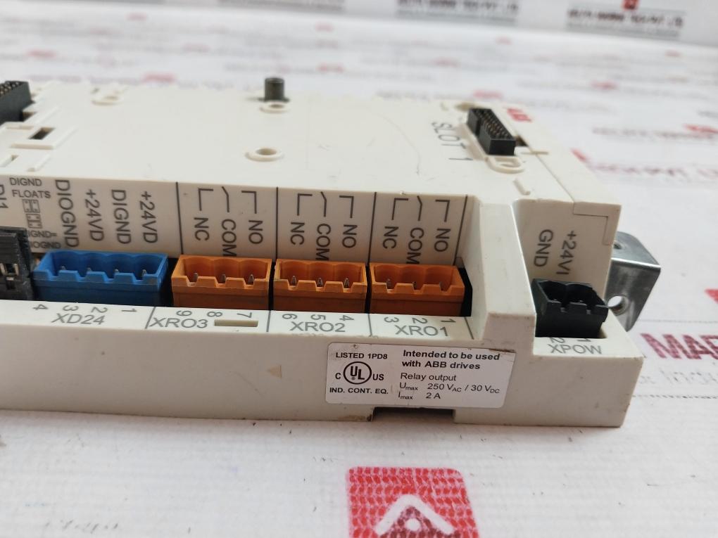 Abb Jcu-11 Inverter Controller Terminal Board 250Vac/30Vdc