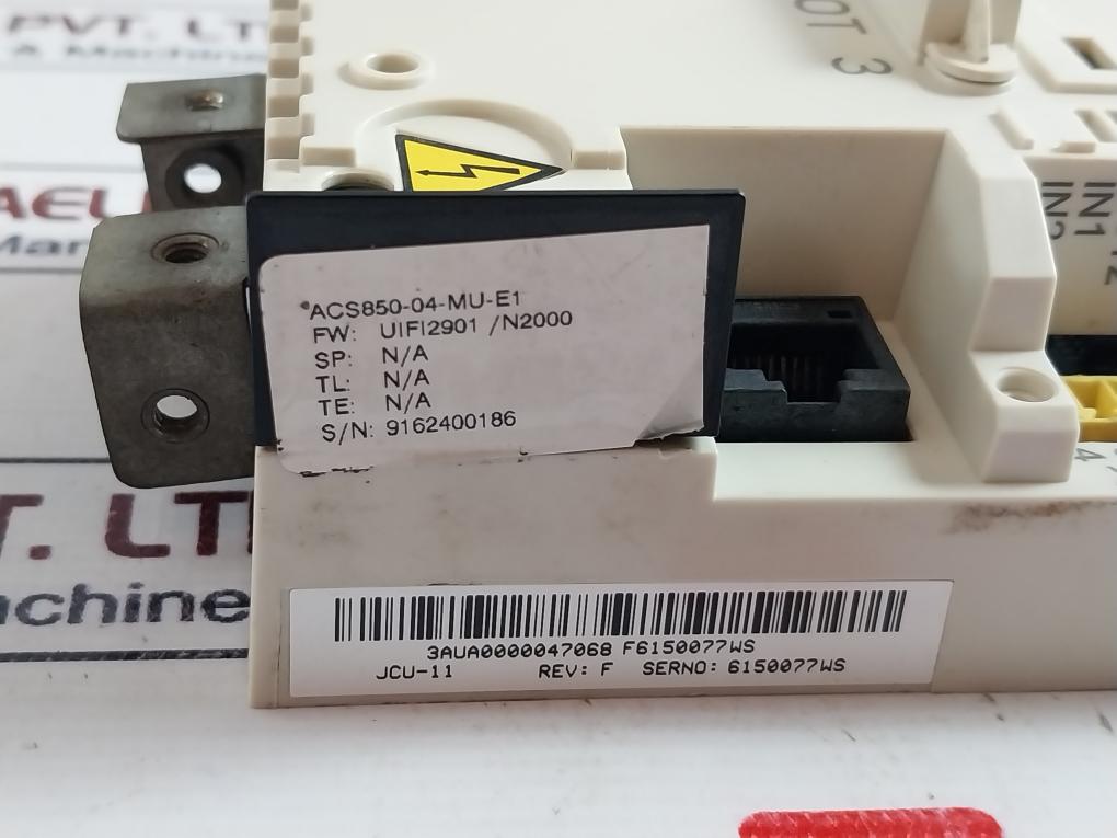 ABB JCU-11 Inverter Control Terminal Unit Rev F 250vac/30vdc