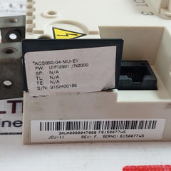 Abb Jcu-11 Inverter Control Terminal Unit Rev F 250Vac/30Vdc