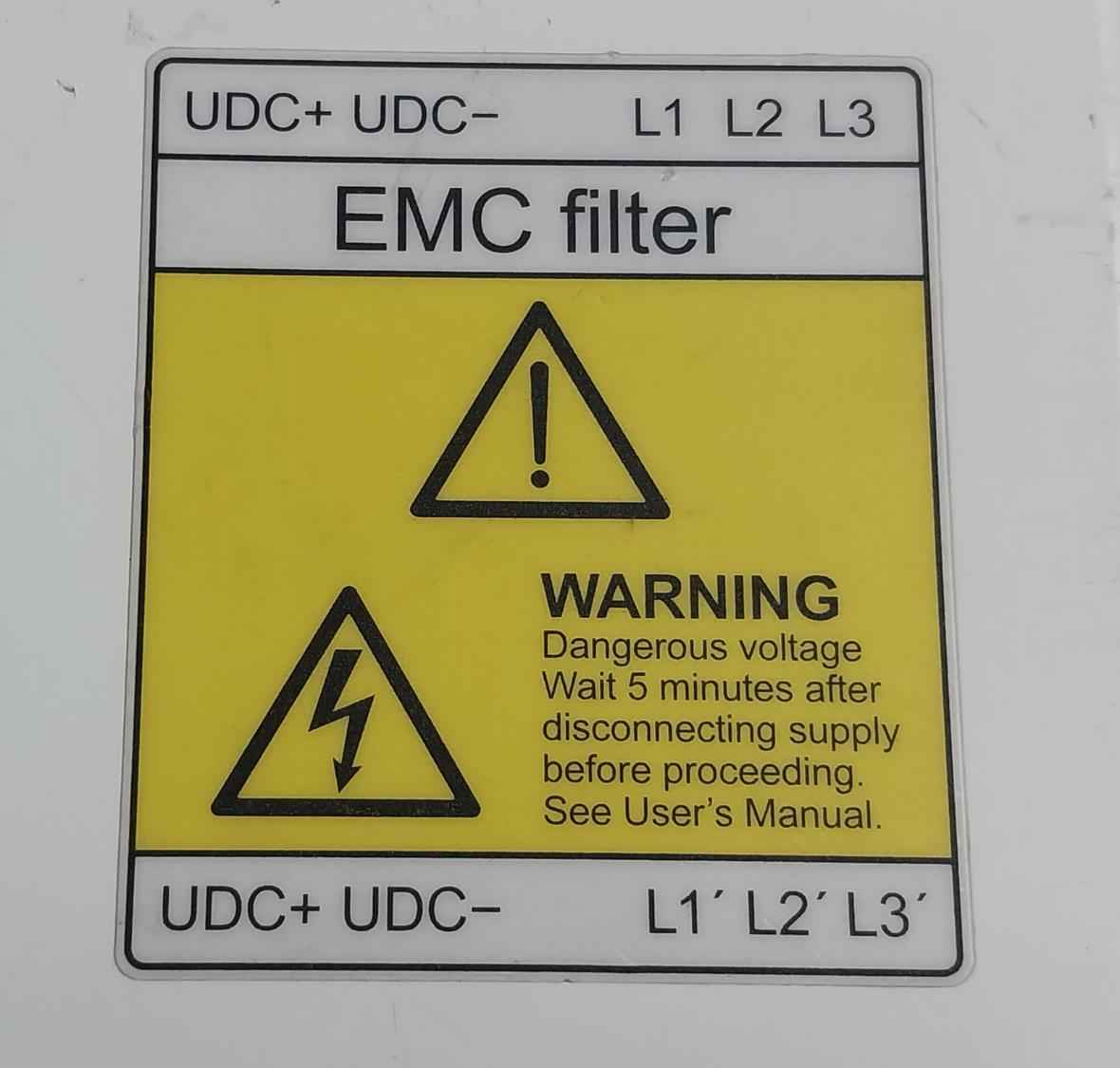 Abb Jfi-a1 Emc Filter 380-500V 48-63Hz 3Aua0000039322C0180002Ee