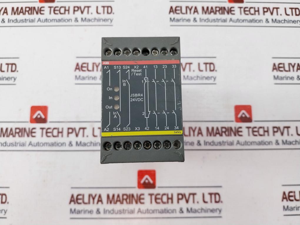 Abb Jsbr4 Jokab Safety Relay 24vdc