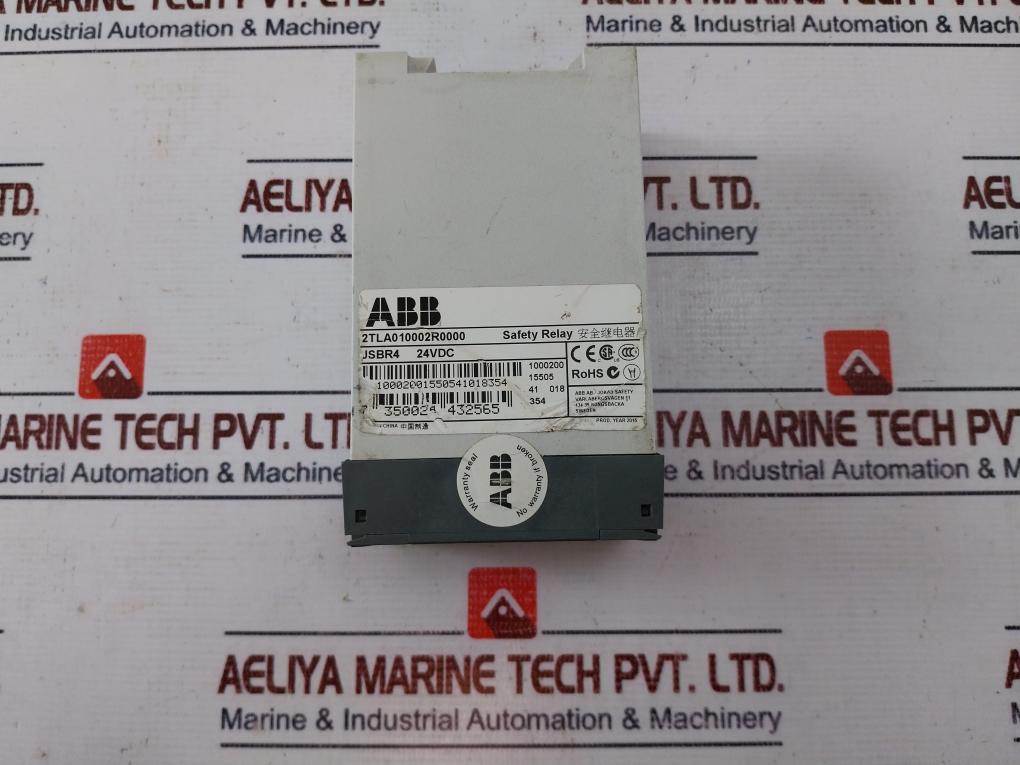 Abb Jsbr4 Jokab Safety Relay 24vdc