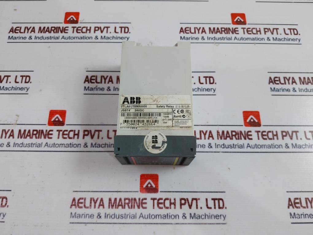 Abb Jsbt4 Safety Relay Unit 24Vdc 2A