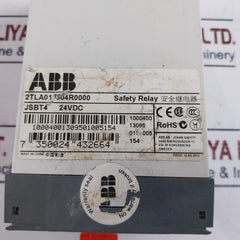 Abb Jsbt4 Safety Relay Unit 24Vdc 2A