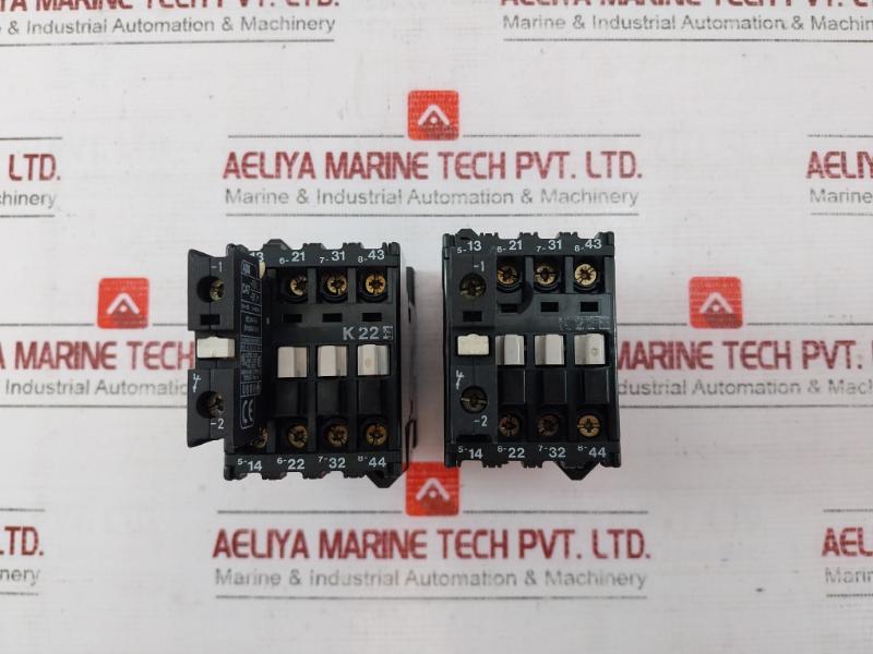 Abb K22E Contactor Relay 10A-600V A600 P300 En 60947-5-1