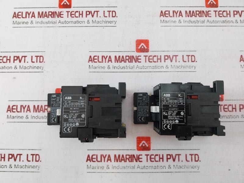 Abb K22E Contactor Relay 10A-600V A600 P300 En 60947-5-1