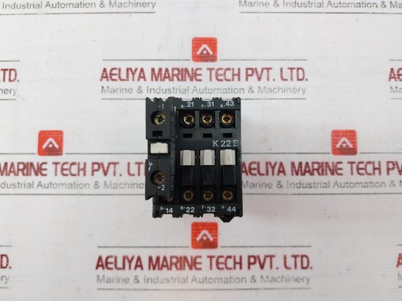 Abb K22E Contactor Relay 10A-600V A600 P300 En 60947-5-1