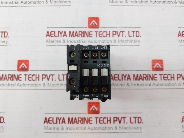 Abb K22E Contactor Relay 10A-600V A600 P300 En 60947-5-1