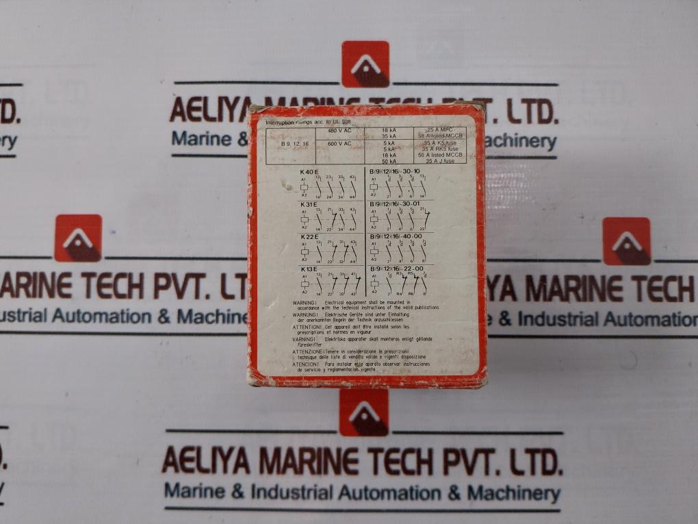Abb K22E Contactor Relay 220-240V 50-60Hz
