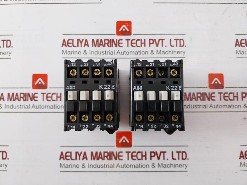 Abb K22E Control Relay 220 230V 50Hz 10A-600V