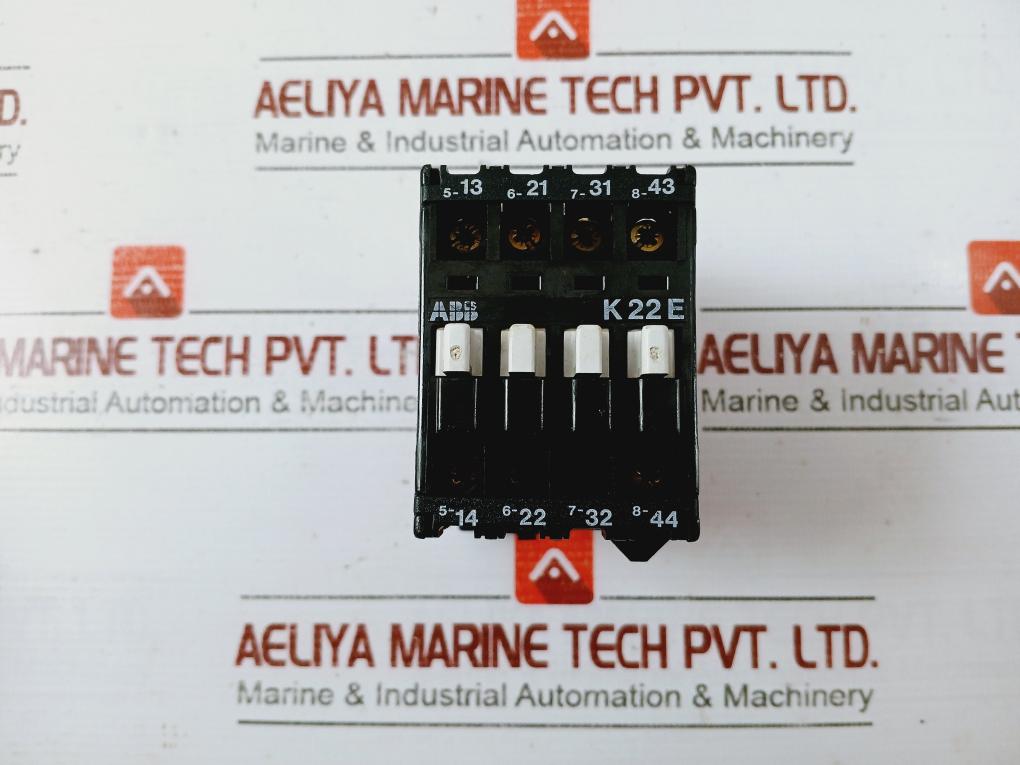 Abb K22E Control Relay Torque 9Lbs-in 10A-600V 50-60Hz – Aeliya Marine Tech