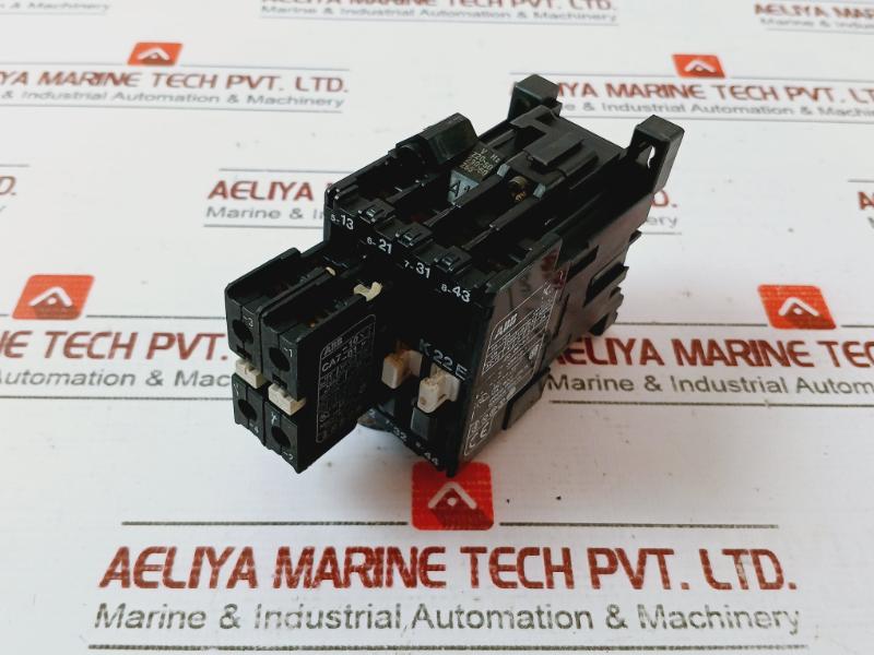Abb K22E Mini Contactor Relay A600 P300 10A-600V Awg 10–18 Iec 947-5-1