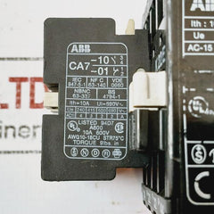 Abb K22E Mini Contactor Relay A600 P300 10A-600V Awg 10–18 Iec 947-5-1