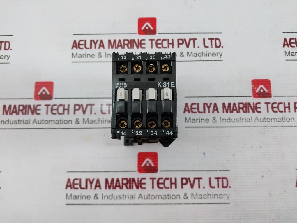 Abb K31E Contactor Relay 690V 10A-600V Awg 10-18 Cu Str 220-230V 50Hz