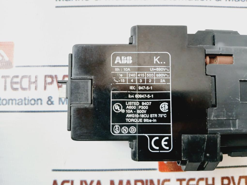 Abb K33/11 Contactor Coil 10A
