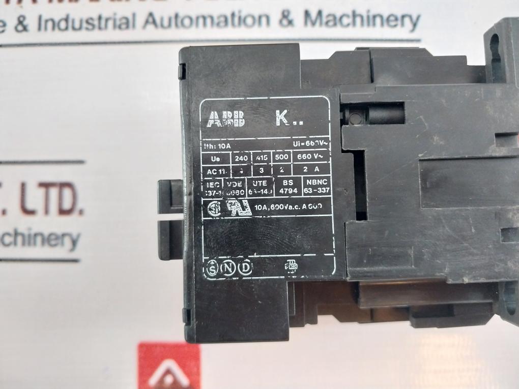 Abb K40E Coil Contactor 660V~ 10A