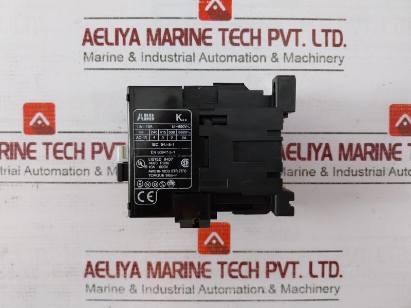 Abb K40E Coil Contactor 690V 10A-600V A600 P300 Str 75C
