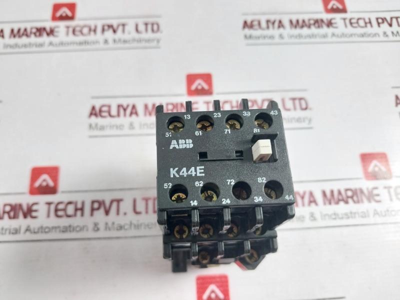 Abb K44E 8 Pole Coil Contactor 10A 600V 220-230V 50Hz / 230-255V 60Hz