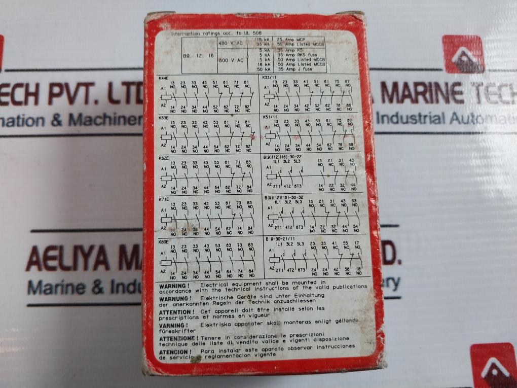 Abb K44E Contactor Relay 10A 220-240V 50/60Hz