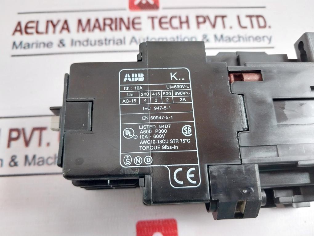 Abb K44E Contactor Relay 10A 220-240V 50/60Hz