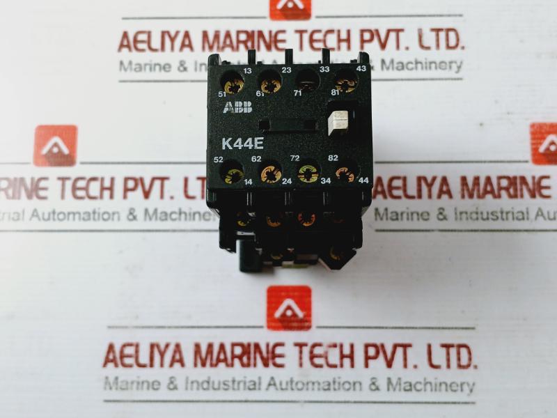 Abb K44E Contactor Relay 220-240V 60Hz En 60947-5-1 10A-600V