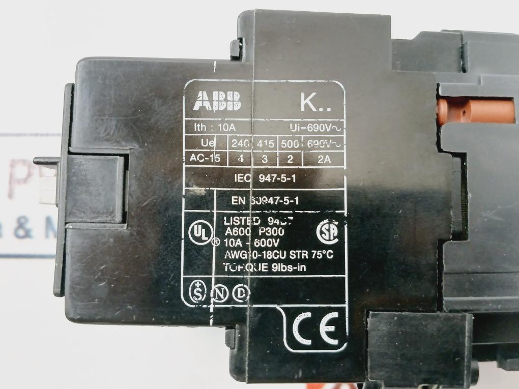 Abb K 51/11 Motor Starter Relay