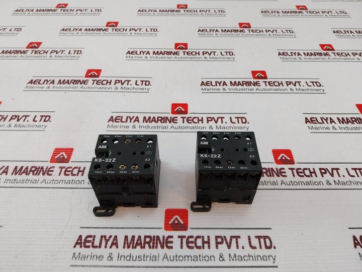 Abb K6-22Z Contactor Relay 24V 40-60Hz A600