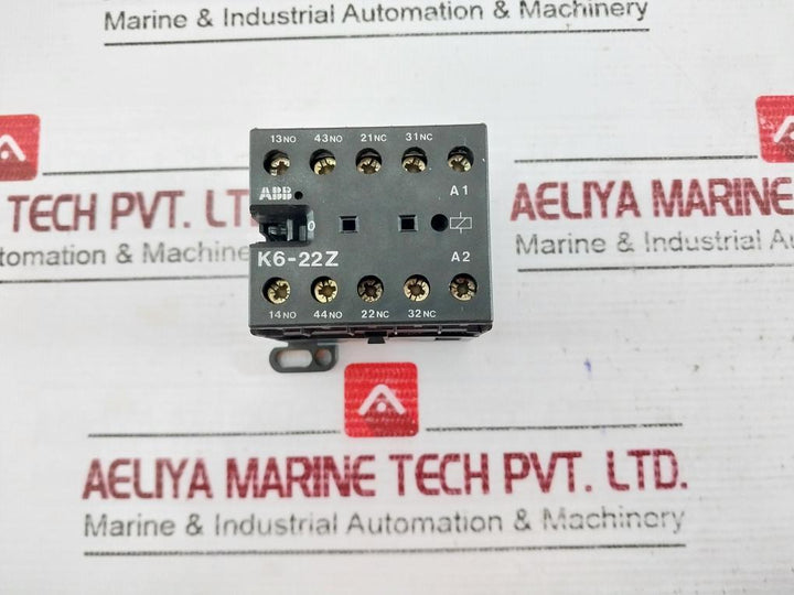 Abb K6-22Z Mini Control Relay 5A 300/600Vac 220-240V 40-450Hz