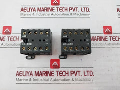 Abb K6-40E Mini Contactor 5A 300 Vac 600 Vac 220-240V 40-450Hz