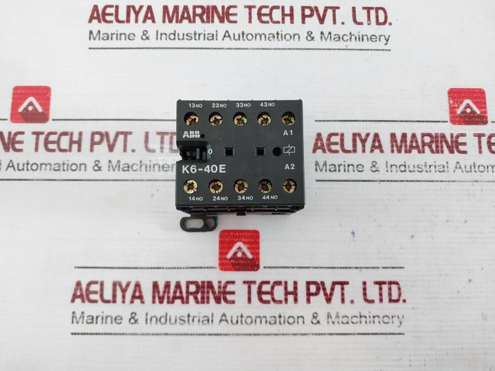 Abb K6-40E Mini Contactor 5A 300 Vac 600 Vac 220-240V 40-450Hz