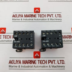 Abb K6-40e Mini Contactor Relay 24v 40 450hz 5a,600 Vac, A001546