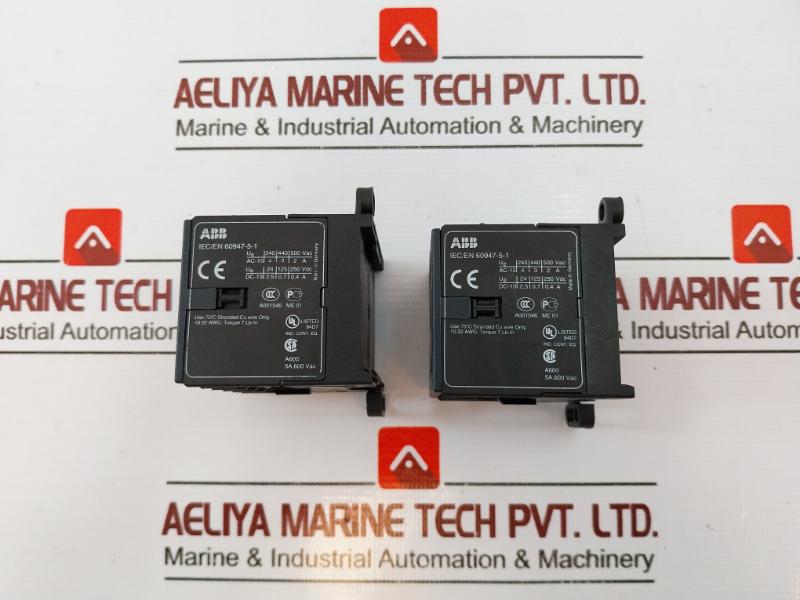 Abb K6-40e Mini Contactor Relay 24v 40 450hz 5a,600 Vac, A001546