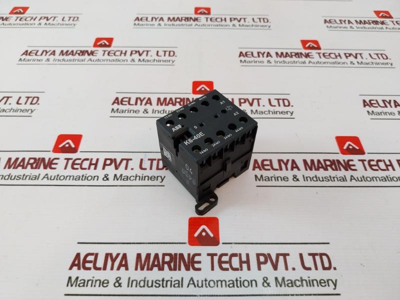 Abb K6-40e Mini Contactor Relay 24v 40 450hz 5a,600 Vac, A001546