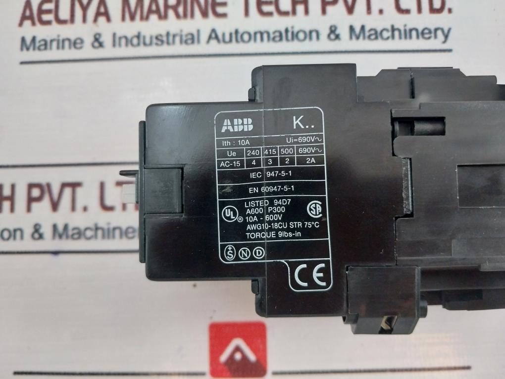 ABB K71E Contactor Relay 690v 10a