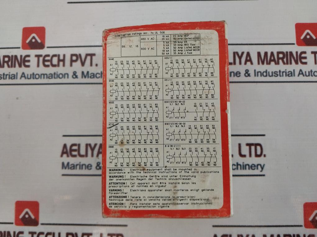 ABB K71E Contactor Relay 690v 10a