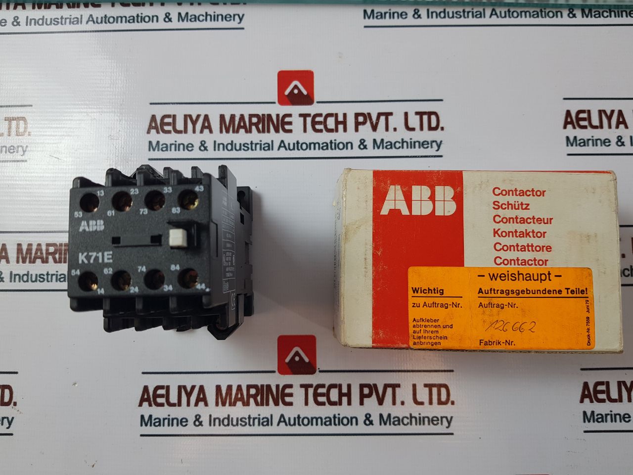 ABB K71E Contactor Relay 690v 10a