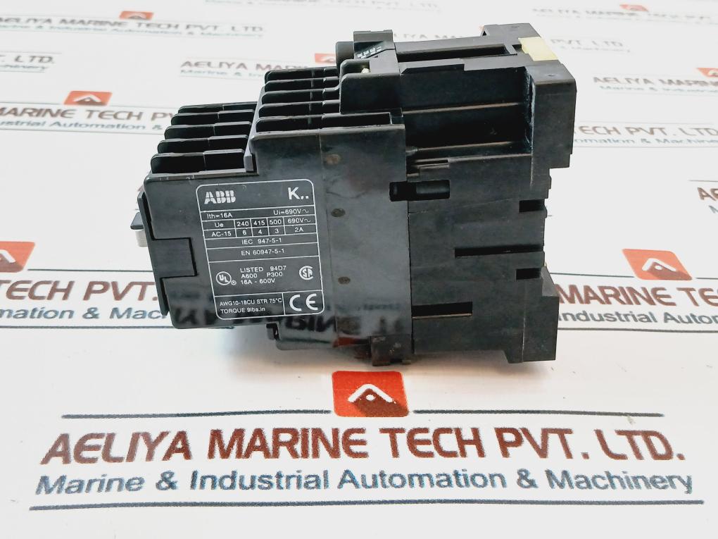 Abb K91E Auxiliary Contactor 16A 690V~