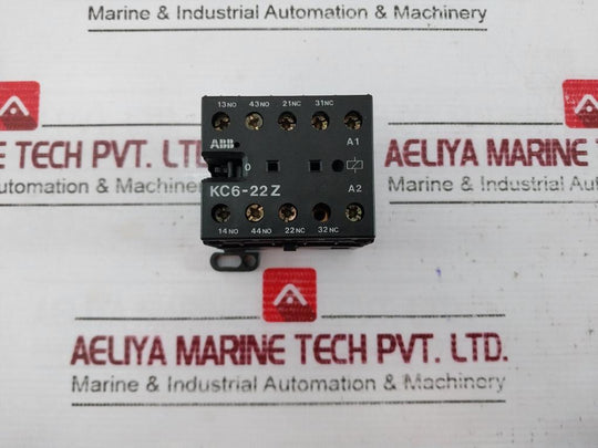 Abb Kc6-22Z Mini Contactor Iec 947-5-1 Vde 0660 20 Lb-ins