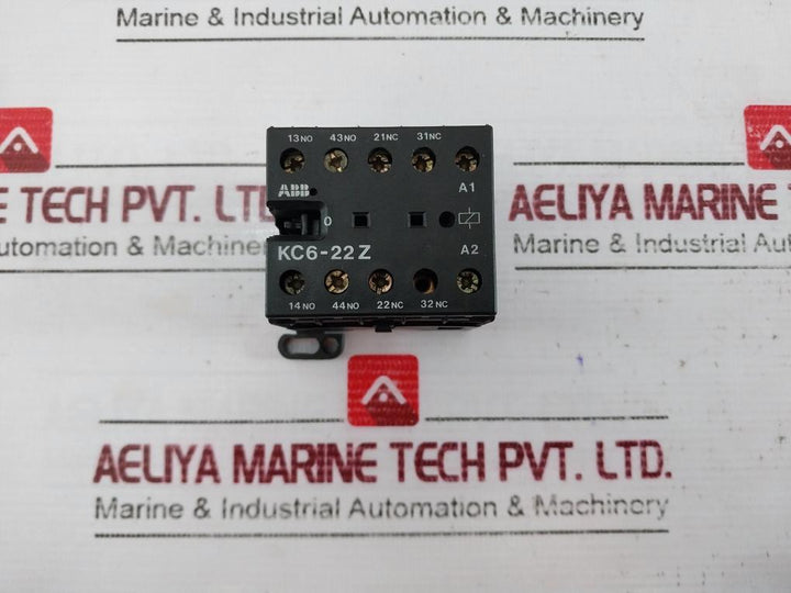 Abb Kc6-22Z Mini Contactor Iec 947-5-1 Vde 0660 20 Lb-ins