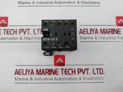 Abb Kc6-22Z Mini Contactor Iec 947-5-1 Vde 0660 20 Lb-ins